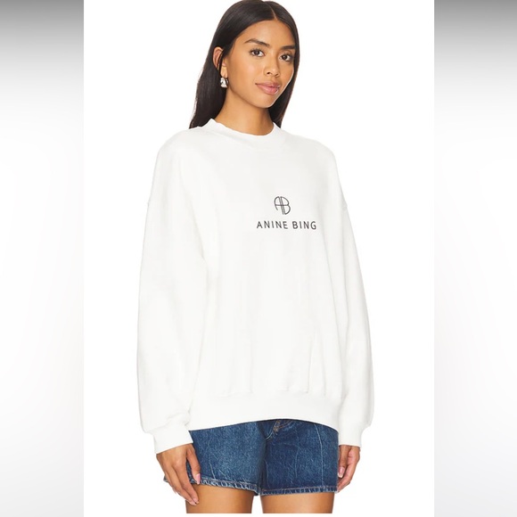 Anine Bing White Women's Top - Picture 2 of 9